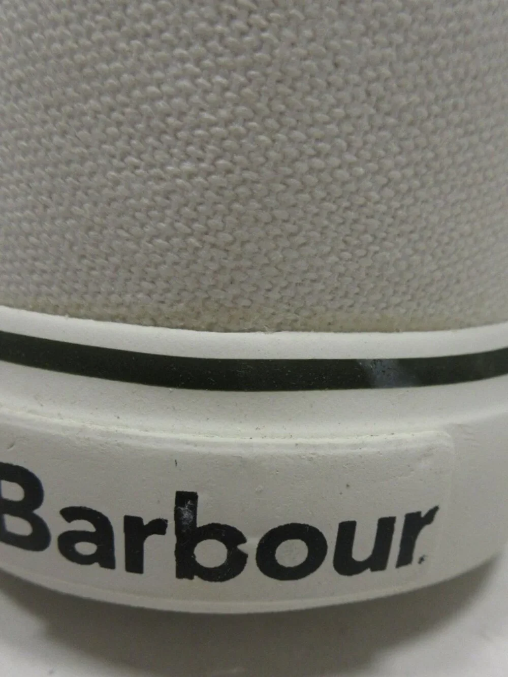 Barbour Sneakers 11 Off Leonard Canvas Training Tartan Lined NEW